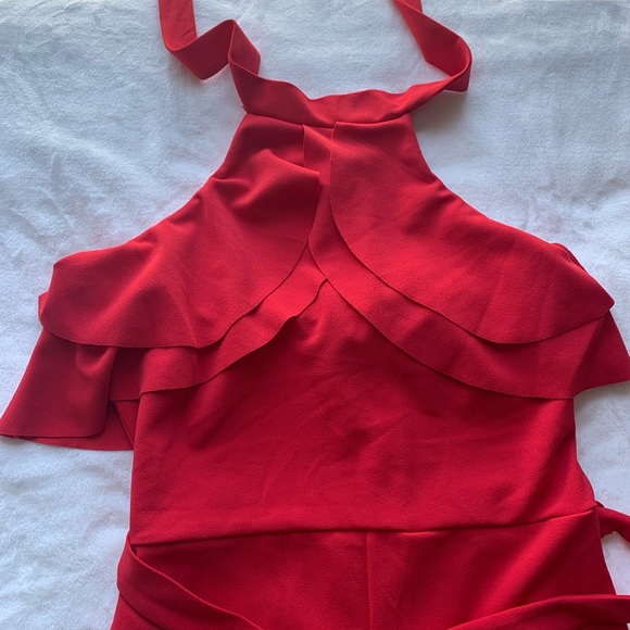 Red jumpsuit - Picture 7 of 9